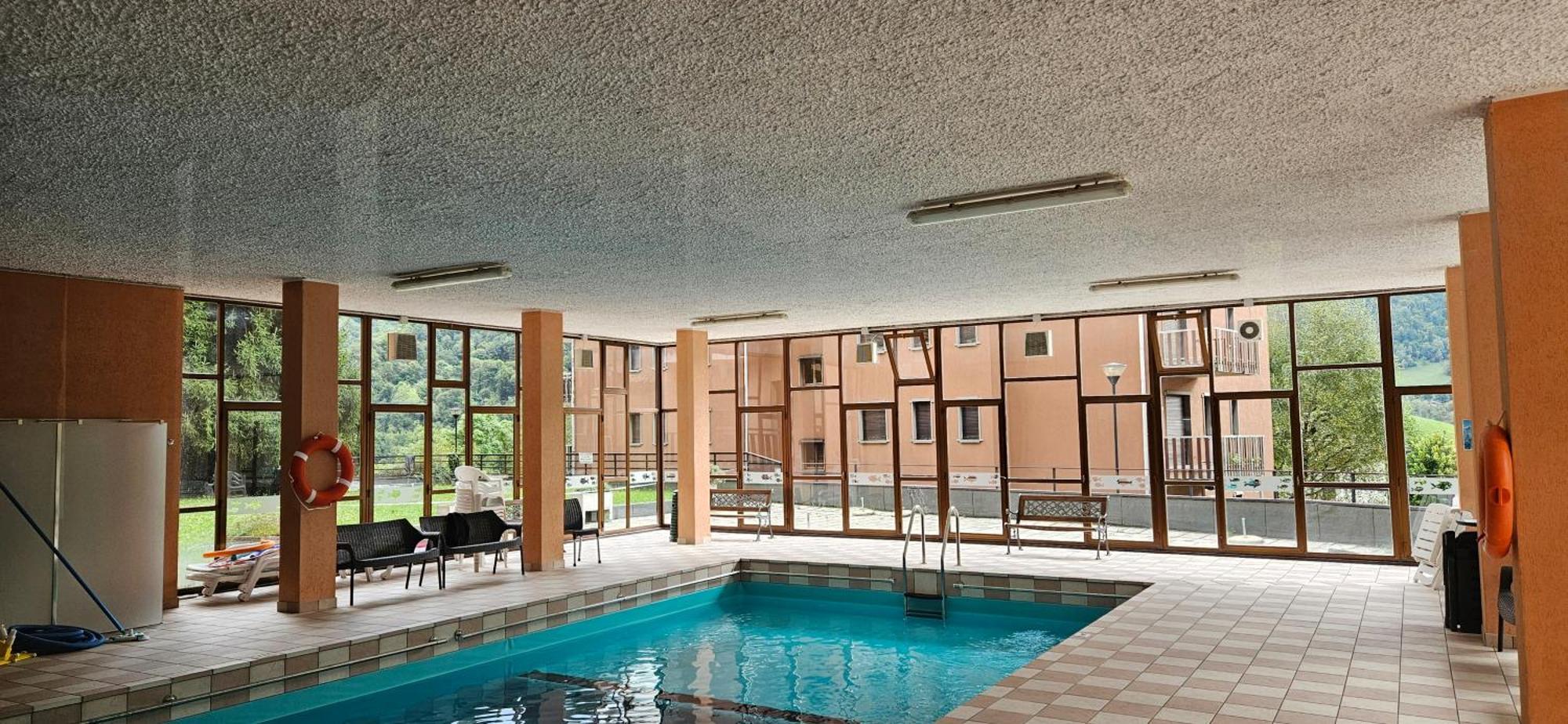 Alpine Nest With Swimmingpool Apartment Moggio  ภายนอก รูปภาพ